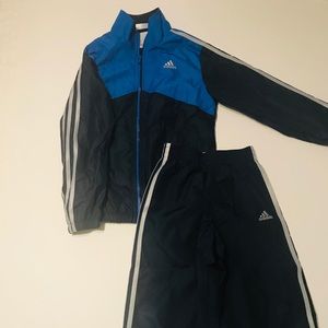 Boys Adidas soft shell tracksuit
